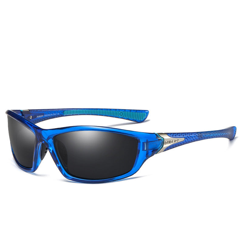 DUBERY Polarized Sports Sunglasses – UV400 Square Frame for Men