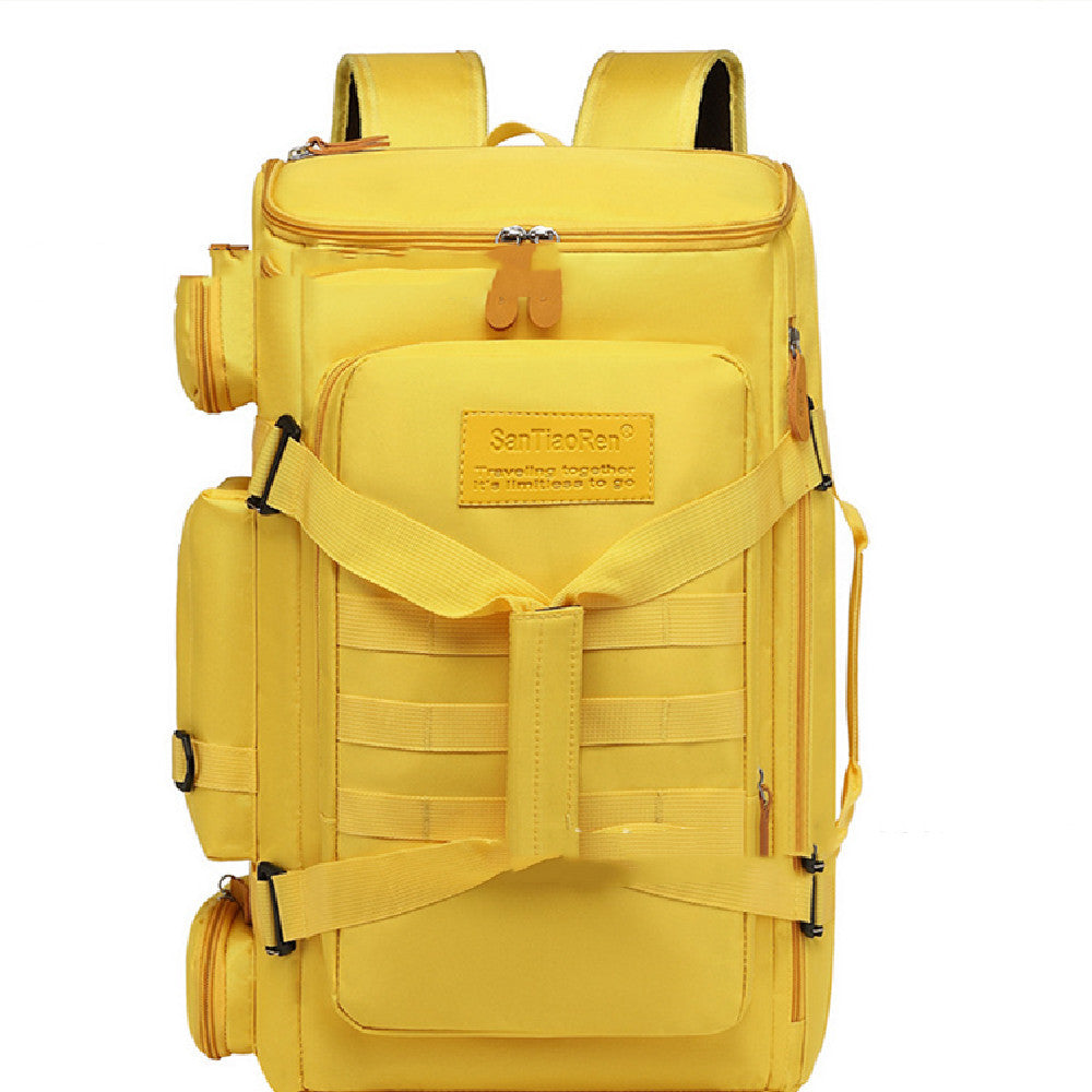 Large Nylon Travel Backpack – Unisex Laptop Bag for Leisure & Work