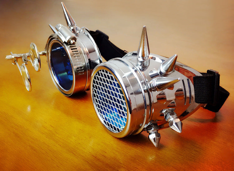 Steampunk Cosplay Goggles – Halloween Party & Outdoor Athletic Glasses