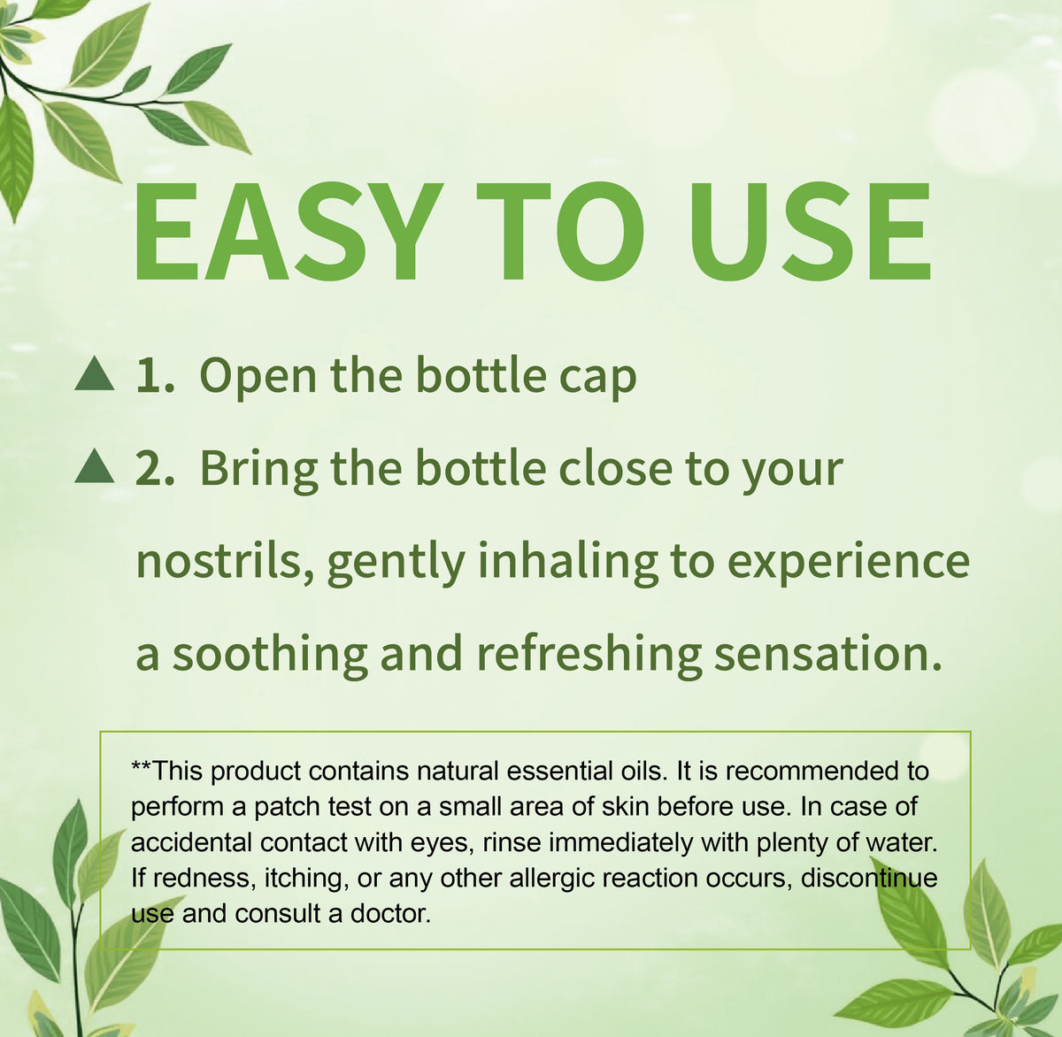 Re Lierre 5-in-1 Nasal Energy Inhaler Stick