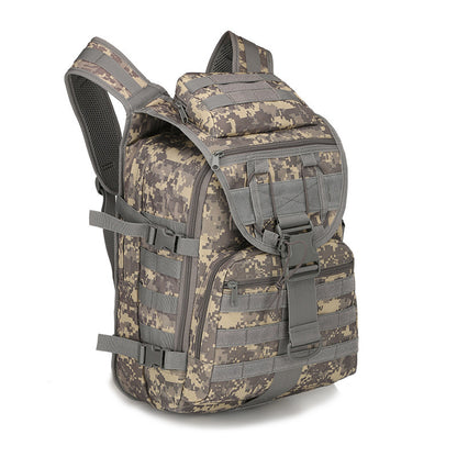 40L Tactical Hiking Backpack – Camouflage Military Rucksack for Outdoor Adventures