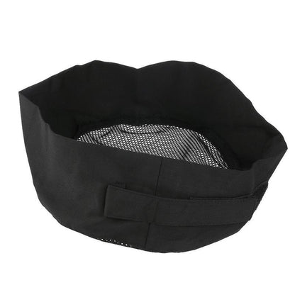 Chef Hat – Flat Top Brimless Kitchen Cap for Men & Women | One Size
