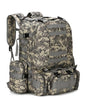 60L Tactical Hiking Backpack – Military Camouflage Outdoor Assault Pack