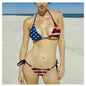 Women's Cartoon Print Bikini Set – Wireless, No Padding