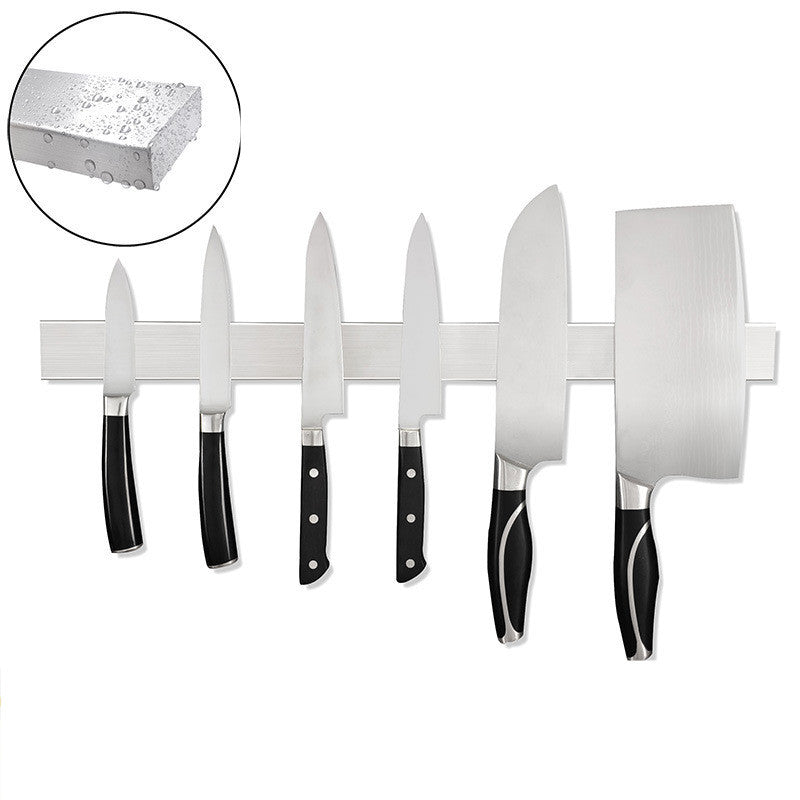 Magnetic Knife Strip – Wall-Mounted Stainless Steel Knife Holder Rack for Kitchen