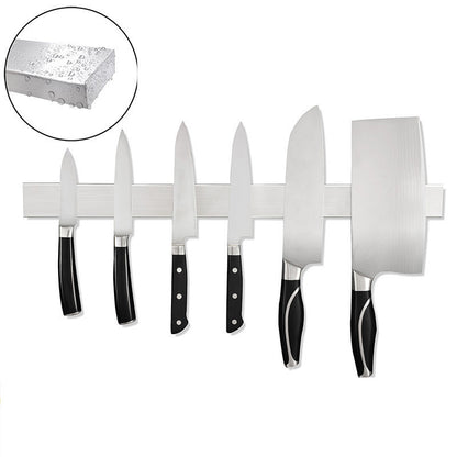 Magnetic Knife Strip – Wall-Mounted Stainless Steel Knife Holder Rack for Kitchen