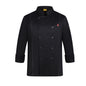 Men's Long Sleeve Chef Coat – Cotton Kitchen & Baking Jacket | 4 Colors