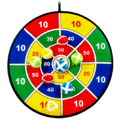 Kids' Safety Dart Board – Cartoon Animal, Fruit & Number Styles | Safe Foam Darts