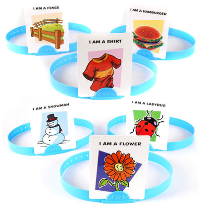 What Am I? Headband Guessing Game – Fun Family & Party Card Game for Kids & Adults
