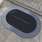 Super Absorbent Bath Mat – Quick-Dry Non-Slip Floor Rug for Bathroom, Kitchen & Entryway