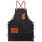 Men's Heavy-Duty Work Apron – Wear-Resistant Sleeveless Chef & Shop Apron