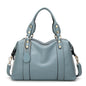 Women's Pebbled Satchel Handbag – Vegan-Friendly Imitation Leather Shoulder Bag with Crossbody Strap