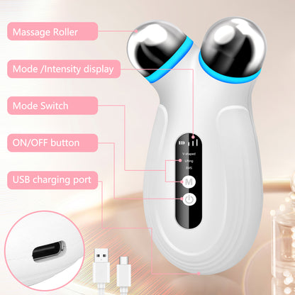 Anti-Aging Wrinkles Microcurrent Facial Device, Boost Skin Care Products Absorption