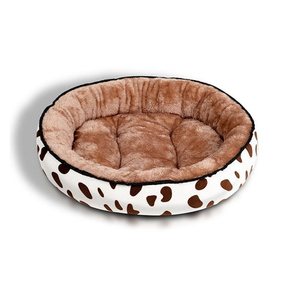 Cat & Dog Nest Bed — All-Season, 14 Prints, Sizes S–XXL