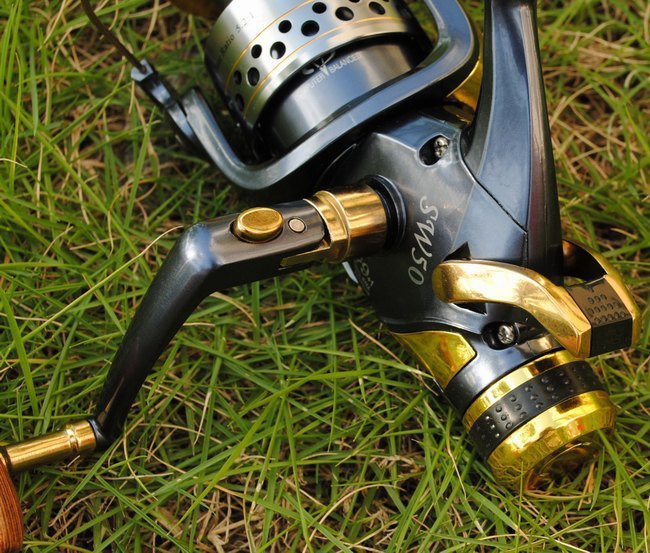 SW50 / SW60 Spinning Fishing Reel – Metal Spool Open Face Reel with Front & Rear Brake