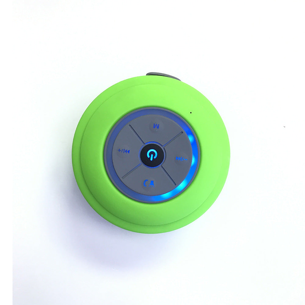 Mini Waterproof Bluetooth Speaker – IPX Rated, 6-Hour Battery, LED Option