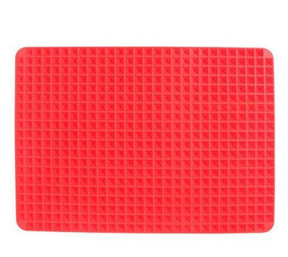 Non-Stick Silicone Pyramid Baking Mat – Heat-Resistant Oven, BBQ & Microwave Cooking Mat