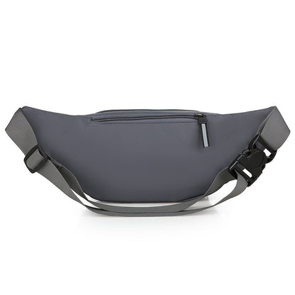 Men's Waterproof Nylon Waist Bag – Crossbody Fanny Pack, 4 Colors
