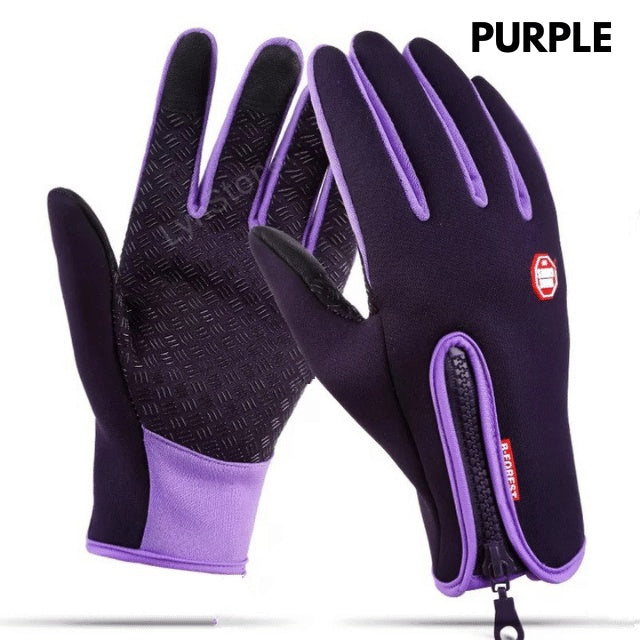 Winter Gloves Touch Screen Riding Motorcycle Sliding Waterproof Sports Fleece