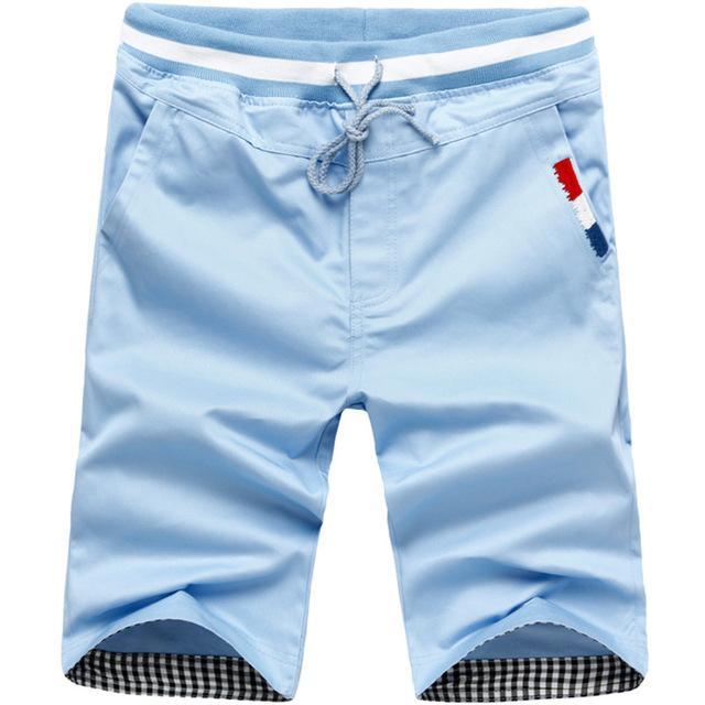 Men's Casual Beach Shorts – Loose Fit Cropped Swim Trunks | 9 Colors