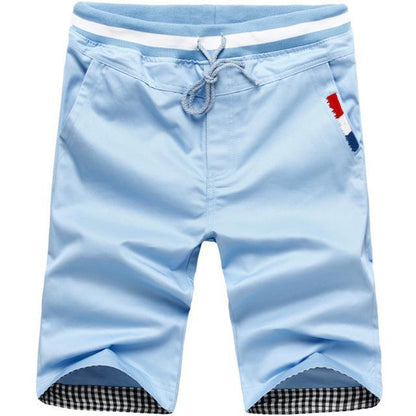 Men's Casual Beach Shorts – Loose Fit Cropped Swim Trunks | 9 Colors