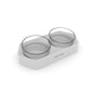 Tilted Hexagonal Pet Bowl — Food & Water, 3 Colors