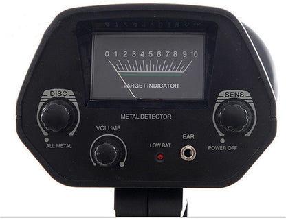 Beginner Metal Detector – Underground, 1-Meter Range, Audible Alarm
