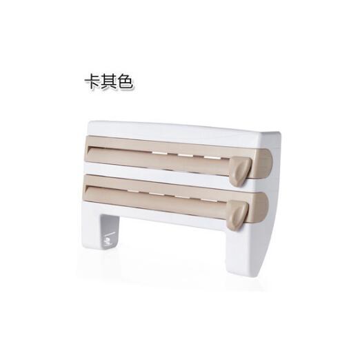 4-In-1 Kitchen Roll Holder Dispenser Kitchen Foil Film Wrap Tissue Paper