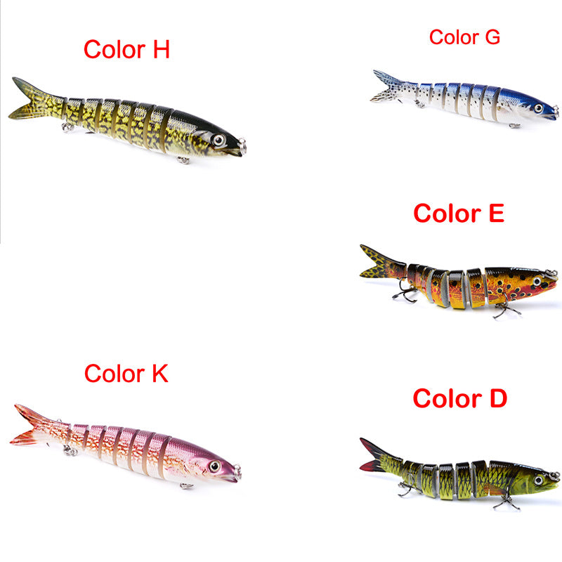 Pike Fishing Lures – Multi-Jointed Hard Bait for Pike, Carp & Trolling (5-Pack)
