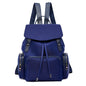 Women's Oxford Backpack – Large Capacity Drawstring School & Travel Bag