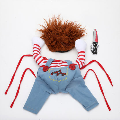 Halloween Pet Costume — Funny Cosplay Outfit, S–XL