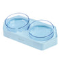 Tilted Hexagonal Pet Bowl — Food & Water, 3 Colors