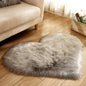 Plush Heart Shaped Fluffy Rug – Non-Slip Soft Carpet for Living Room & Home Decor