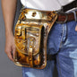 Genuine Leather Waist Bag – Men’s Cowhide Fanny Pack in Multiple Leather Finishes