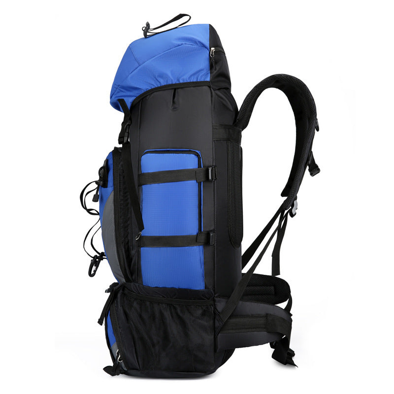 Water-Repellent Nylon Hiking Backpack – Lightweight Soft-Frame Outdoor Pack