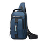 Men's Waterproof Sling Chest Bag – Outdoor Crossbody Shoulder Pack