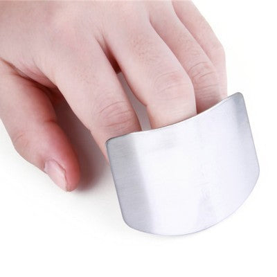 Stainless Steel Finger Guard for Cutting – Kitchen Hand Protector for Chopping & Slicing