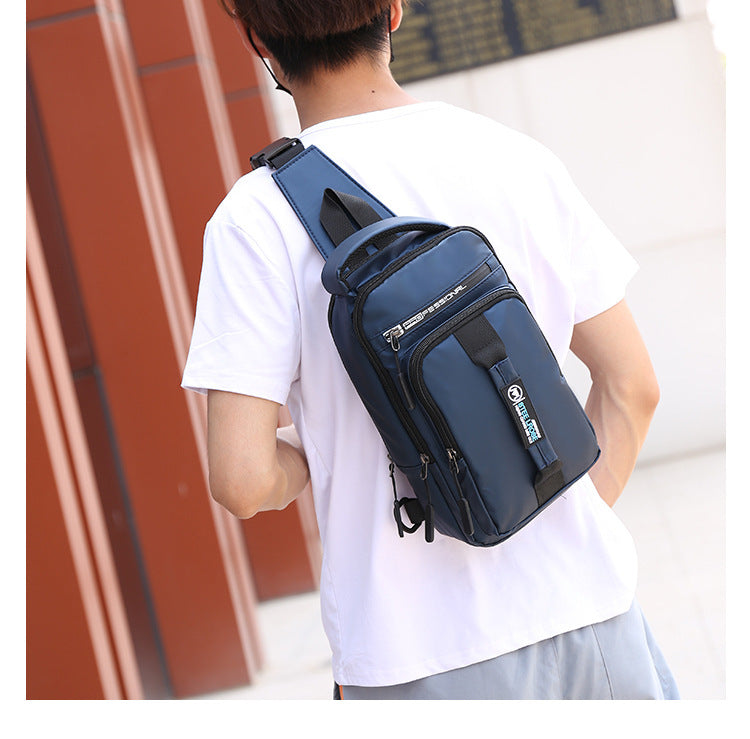 Men's Waterproof Sling Chest Bag – Outdoor Crossbody Shoulder Pack