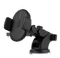 Telescopic Car Phone Mount – 360° Rotating Dashboard Suction Cup Holder for Phones Up to 7"