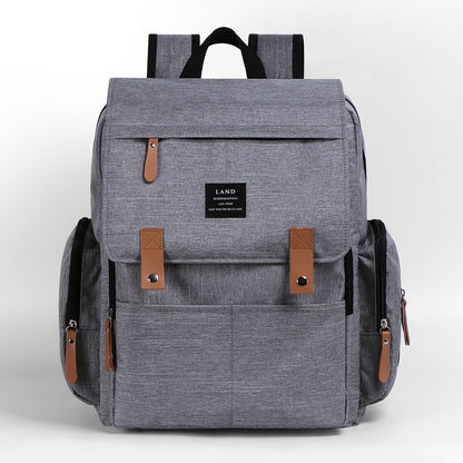 Large Capacity Diaper Bag Backpack – Oxford Cloth Baby Nursing Travel Bag
