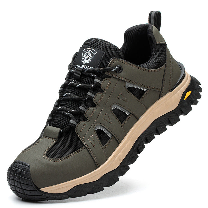 Men's Lightweight Safety Shoes – Anti-Puncture, Breathable, US 4.5–13