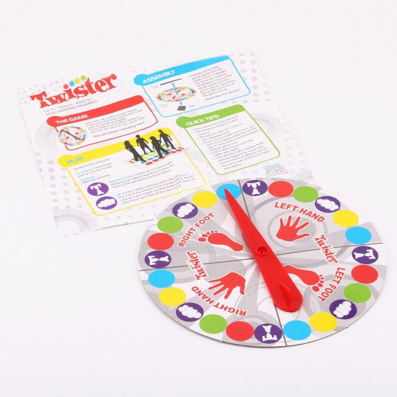 Twister-Style Game Mat – Fun Floor Activity Mat for Kids & Adults, 2 Styles