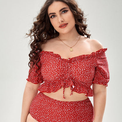 Women's Plus Size Bikini Set | Two-Piece Swimsuit XL–4XL