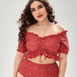 Women's Plus Size Bikini Set | Two-Piece Swimsuit XL–4XL