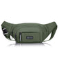 Men's Waterproof Nylon Waist Bag – Crossbody Fanny Pack, 4 Colors