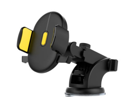 Telescopic Car Phone Mount – 360° Rotating Dashboard Suction Cup Holder for Phones Up to 7"