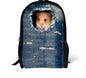 Kids' 3D Cat Denim Backpack – Cute Animal School Bag for Boys & Girls