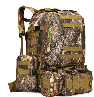 60L Tactical Hiking Backpack – Military Camouflage Outdoor Assault Pack