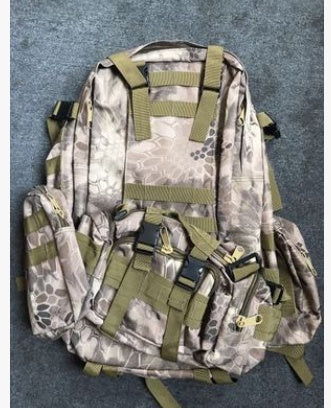 60L Tactical Hiking Backpack – Military Camouflage Outdoor Assault Pack