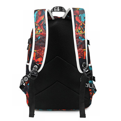 Kids & Teen School Backpack – Waterproof Oxford Bag for Middle School